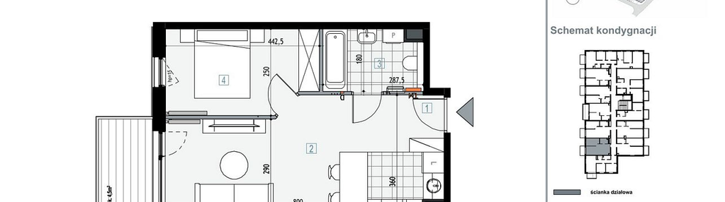 Mieszkanie w inwestycji: Apartamenty Kopernika