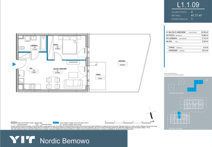 Mieszkanie w inwestycji: Nordic Bemowo - etap III