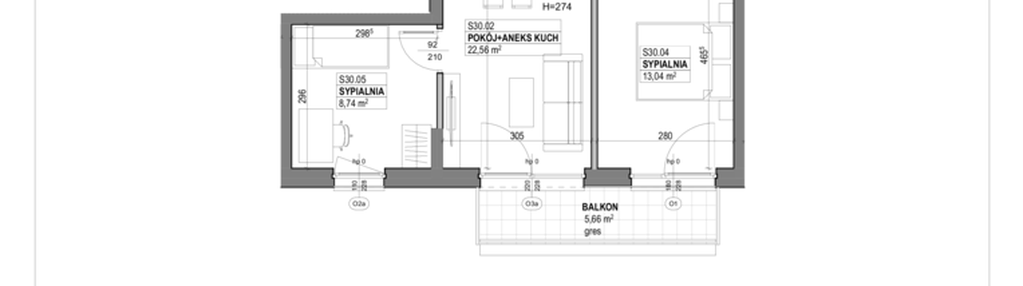 Mieszkanie w inwestycji: Miasto Ogród 6 - OSLO i SZTOKHOLM