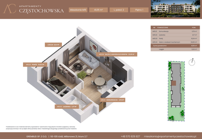 Mieszkanie w inwestycji: Apartamenty Częstochowska