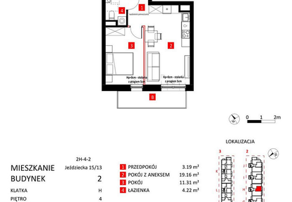 Mieszkanie w inwestycji: Apartamenty Jeździecka
