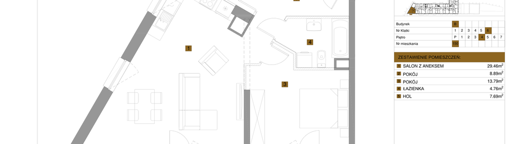 Mieszkanie w inwestycji: Apartamenty nad Oławką etap II