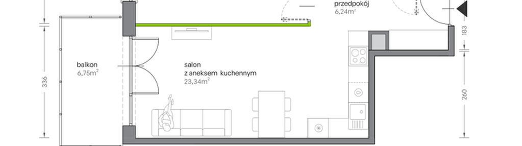 Mieszkanie w inwestycji: Żabiniec Vita