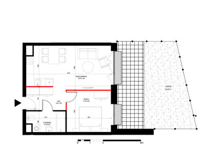Mieszkanie w inwestycji: INSPIRE ETAP V – bud. F, G