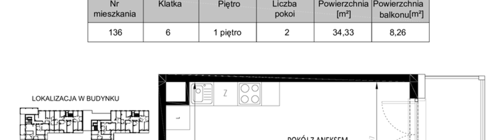 Mieszkanie w inwestycji: Krakowskie Tarasy etap V