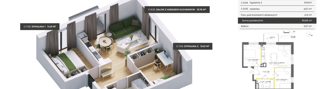 Mieszkanie w inwestycji: Dobry Poranek