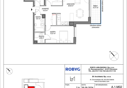 Mieszkanie w inwestycji: Kobieli 4