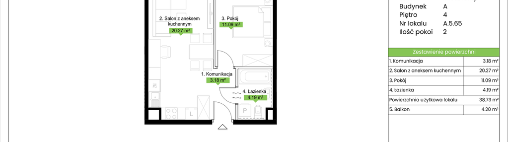 Mieszkanie w inwestycji: JA_SIELSKA V