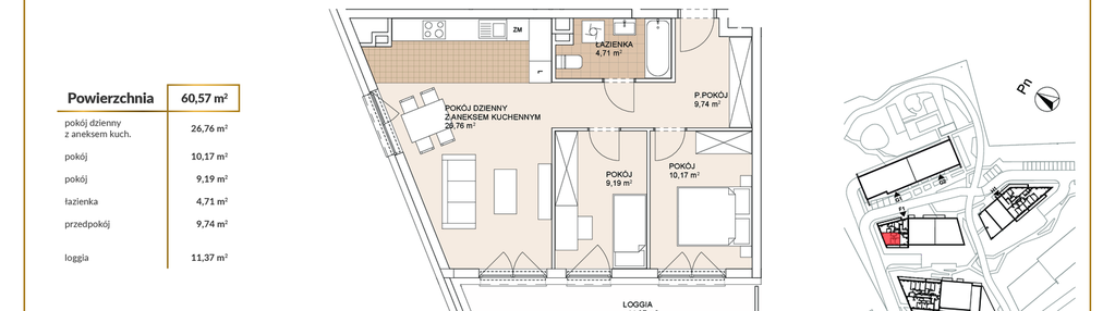 Mieszkanie w inwestycji: Lokum Porto etap VI