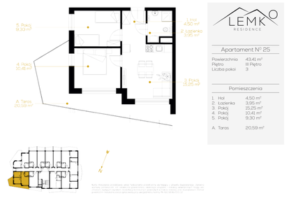 Mieszkanie w inwestycji: Lemko Residence