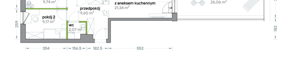 Mieszkanie w inwestycji: Podhalańska Vita