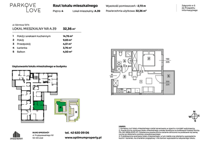 Mieszkanie w inwestycji: Parkove Love