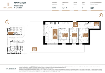 Mieszkanie w inwestycji: Ocean Apartments