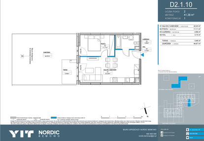 Mieszkanie w inwestycji: Nordic Bemowo - etap IV
