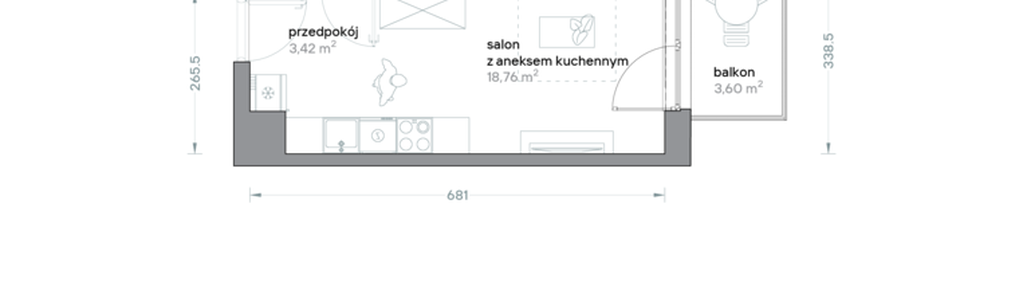 Mieszkanie w inwestycji: Podhalańska Vita