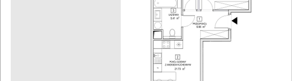 Mieszkanie w inwestycji: Naramowice Odnova II