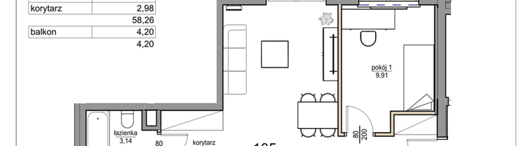 Mieszkanie w inwestycji: Rezydencja Liwska 3