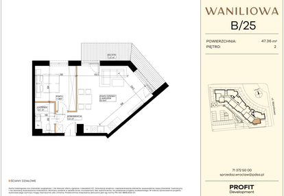 Mieszkanie w inwestycji: Waniliowa