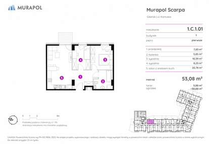 Mieszkanie w inwestycji: Murapol Scarpa