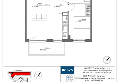 Mieszkanie w inwestycji: Rytm Mokotowa - etap 1B
