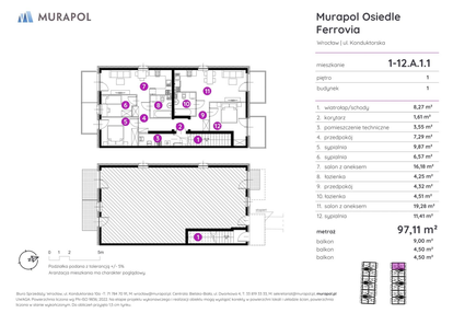 Mieszkanie w inwestycji: Murapol Osiedle Ferrovia
