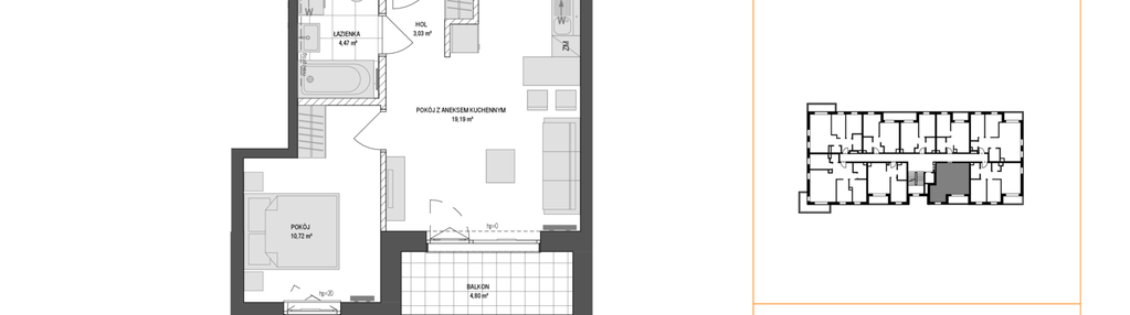 Mieszkanie w inwestycji: Konstelacja etap VI
