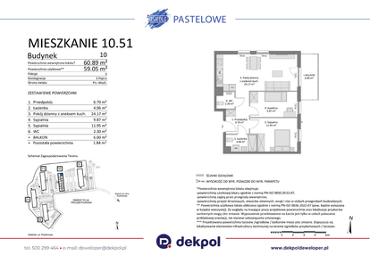 Mieszkanie w inwestycji: Osiedle Pastelowe etap IV