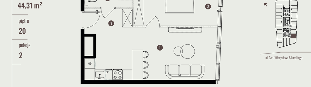 Mieszkanie w inwestycji: Quorum Tower