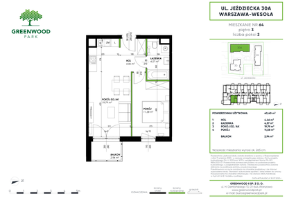 Mieszkanie w inwestycji: Greenwood Park