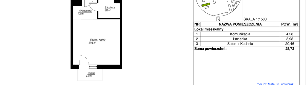 Mieszkanie w inwestycji: Jasielska 8C etap II