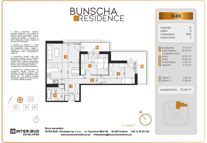 Mieszkanie w inwestycji: Bunscha Residence