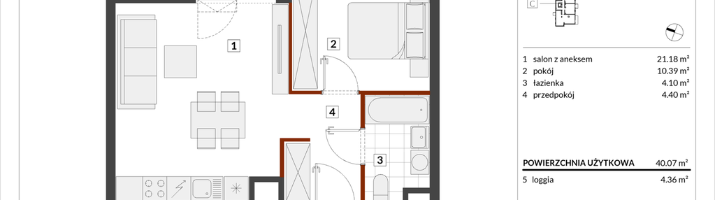 Mieszkanie w inwestycji: Warszawski Świt etap XI