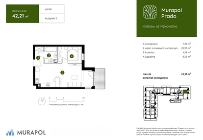 Mieszkanie w inwestycji: Murapol Prado