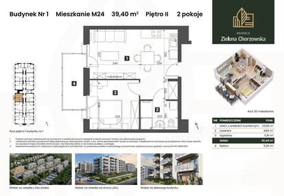 Mieszkanie w inwestycji: Osiedle Zielona Chorzowska
