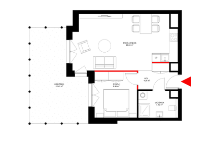 Mieszkanie w inwestycji: INSPIRE ETAP IV – bud. E