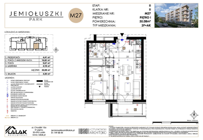 Mieszkanie w inwestycji: Jemiołuszki Park etap 2