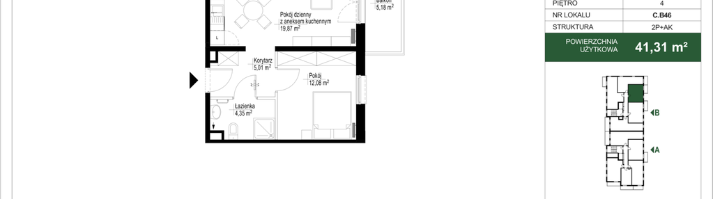 Mieszkanie w inwestycji: Sielskie Podolany II