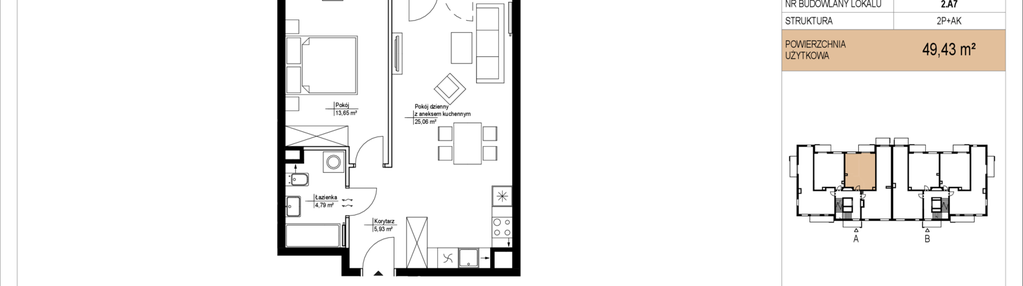 Mieszkanie w inwestycji: Gombrowicza 33 - etap II