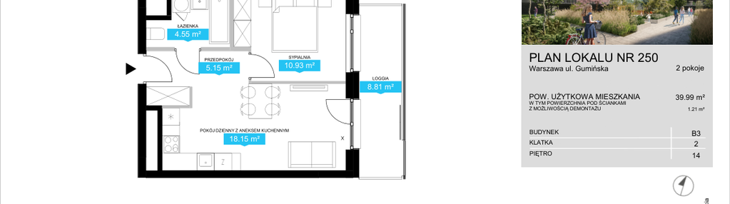 Mieszkanie w inwestycji: Stacja Wola - Etap III