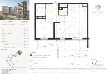 Mieszkanie w inwestycji: LUXURY POINT