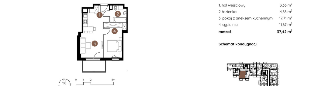 Mieszkanie w inwestycji: Murapol LakeSide