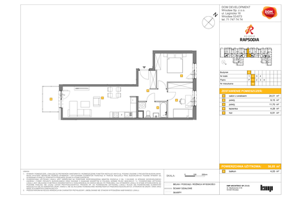 Mieszkanie w inwestycji: Osiedle Rapsodia etap 3