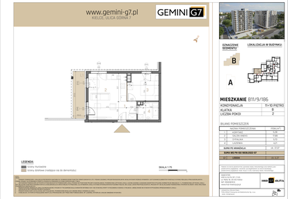 Mieszkanie w inwestycji: GEMINI G-7