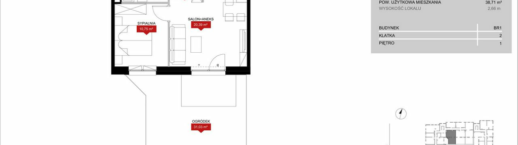 Mieszkanie w inwestycji: Browary Wrocławskie 2