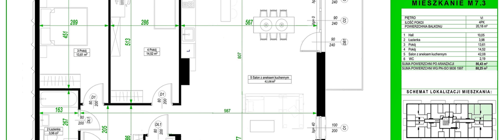 Mieszkanie w inwestycji: City Park Apartments