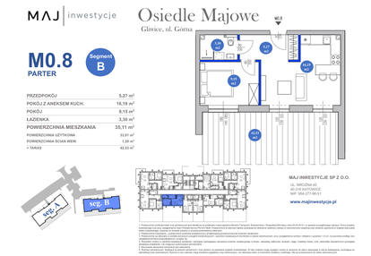 Mieszkanie w inwestycji: Osiedle Majowe 2.0