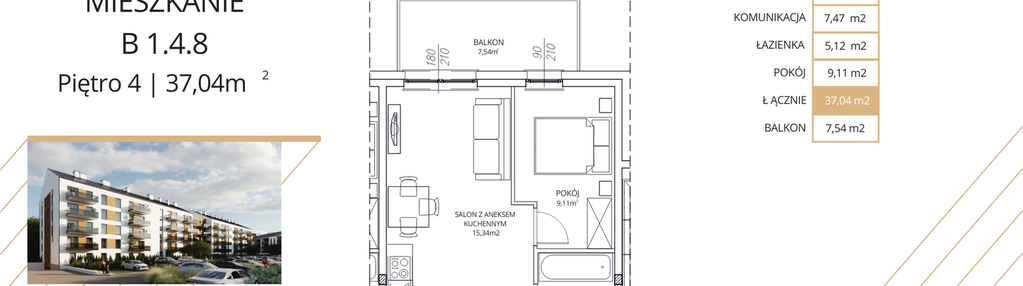 Mieszkanie w inwestycji: Apartamenty Nowe Miasto