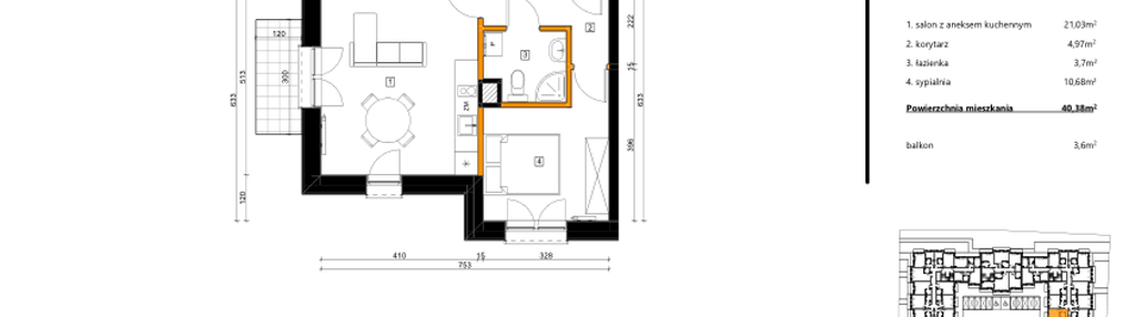 Mieszkanie w inwestycji: SPOT