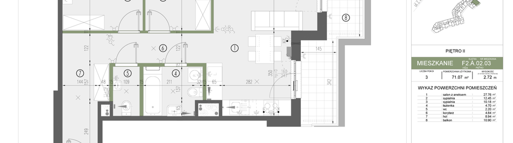 Mieszkanie w inwestycji: Sady Żoliborz II