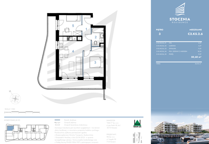 Mieszkanie w inwestycji: Stocznia Residence